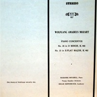 Musical Heritage Society : Mitchell - Mozart Concertos 20 & 22